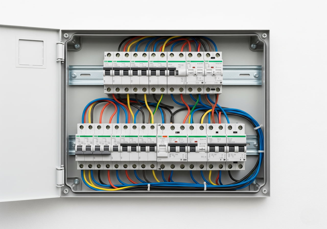 Modern electrical panel